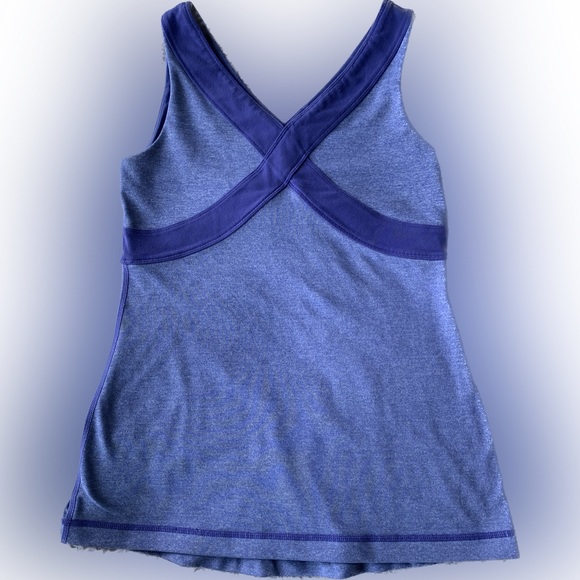 Lululemon Purple Wrap Tank - Picture 2 of 7